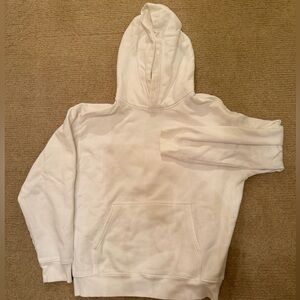 TNA CozyFleece White Hoodie